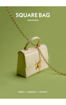 Bolsa Feminina BAFELLI NOVA MODA ESTILO ELEGANTE BOLSA DE OMBRO EM COURO LEGÍTIMO DOURADO MARCA DE LUXO 2026