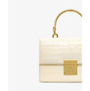 Bolsa Feminina BAFELLI NOVA MODA ESTILO ELEGANTE BOLSA DE OMBRO EM COURO LEGÍTIMO DOURADO MARCA DE LUXO 2026