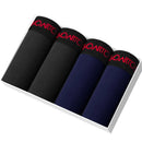 4pcs boxer shorts homem calcinha masculina boxer roupa interior de algodão para o sexo masculino casal sexy conjunto calecon tamanho grande lote macio