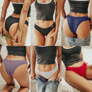 5 pçs/set algodão lingerie calcinha sexy roupa interior feminina tangas cuecas femininas calcinha tanga biquíni sólido 13 cores