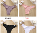 5 pçs/set algodão lingerie calcinha sexy roupa interior feminina tangas cuecas femininas calcinha tanga biquíni sólido 13 cores