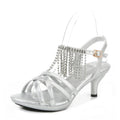 Sandália feminina confortável couro de patente 6cm verão estudante sapatos moda estilo simples fivela cinta festa fina saltos altos tamanho 43