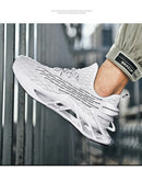 Tênis de corrida respirável de luxo masculino, tênis masculino, treinador casual, mocassins de corrida, moda