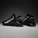 Tênis de corrida respirável de luxo masculino, tênis masculino, treinador casual, mocassins de corrida, moda