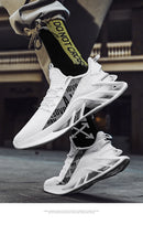 Tênis de corrida respirável de luxo masculino, tênis masculino, treinador casual, mocassins de corrida, moda