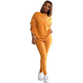 two piece set women 2 piece set stacked leggings clothes for women outfits stacked pants tracksuit female fall clothes 2025
