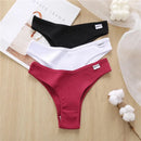 5 pçs/set algodão lingerie calcinha sexy roupa interior feminina tangas cuecas femininas calcinha tanga biquíni sólido 13 cores