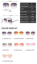 3 pçs quadrado sem aro óculos de sol feminino marca luxo designer verão vermelho óculos moda óculos de sol para homem uv400 tons oculos