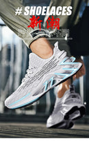 Tênis de corrida respirável de luxo masculino, tênis masculino, treinador casual, mocassins de corrida, moda