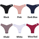 5 pçs/set algodão lingerie calcinha sexy roupa interior feminina tangas cuecas femininas calcinha tanga biquíni sólido 13 cores
