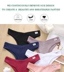 5 pçs/set algodão lingerie calcinha sexy roupa interior feminina tangas cuecas femininas calcinha tanga biquíni sólido 13 cores
