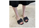 Nova moda cetim chinelos de casamento luxo feminino peep toe quarto sandálias casa sapatos de noiva dama de honra com arco de seda