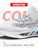 Tênis de corrida respirável de luxo masculino, tênis masculino, treinador casual, mocassins de corrida, moda