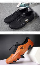 Novos Sapatos Casuais Masculinos 2026, Confortáveis e de Moda, Sapatos de Couro de Alta Qualidade, Sapatos de Condução Masculinos, Sapatos Planos Feitos à Mão, Tamanho 48