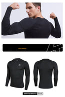KELME Camisetas masculinas para corrida, camisas de compressão, musculação, esportes, mangas compridas, exercícios, treino, fitn