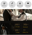 Luxo 3 peças terno de casamento masculino moda magro cor sólida negócios escritório terno define tamanho grande masculino blazer + calças + colete