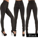 Mulheres jeans preto push up lápis denim calças senhoras vintage cintura alta casual estiramento magro mãe jean magro femme