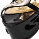 Sandálias plataforma de couro pu estilo estranho, sapatos femininos de salto personalizado, tamanho grande, rebite, salto alto, sandálias gladiador