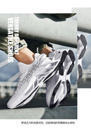 Tênis de corrida respirável de luxo masculino, tênis masculino, treinador casual, mocassins de corrida, moda