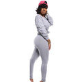 two piece set women 2 piece set stacked leggings clothes for women outfits stacked pants tracksuit female fall clothes 2025