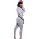two piece set women 2 piece set stacked leggings clothes for women outfits stacked pants tracksuit female fall clothes 2025