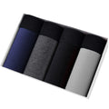 4pcs boxer shorts homem calcinha masculina boxer roupa interior de algodão para o sexo masculino casal sexy conjunto calecon tamanho grande lote macio