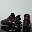 Tênis de corrida respirável de luxo masculino, tênis masculino, treinador casual, mocassins de corrida, moda