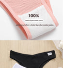 5 pçs/set algodão lingerie calcinha sexy roupa interior feminina tangas cuecas femininas calcinha tanga biquíni sólido 13 cores