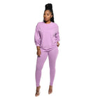two piece set women 2 piece set stacked leggings clothes for women outfits stacked pants tracksuit female fall clothes 2025