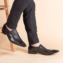 Moda masculina sapatos casuais de couro padrão de crocodilo sapatos de luxo deslizamento-em sapatos de casamento brogues de couro tamanho grande 38-48