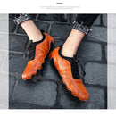 Novos Sapatos Casuais Masculinos 2026, Confortáveis e de Moda, Sapatos de Couro de Alta Qualidade, Sapatos de Condução Masculinos, Sapatos Planos Feitos à Mão, Tamanho 48