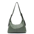 Sc luxo feminino couro crossbody saco grande casual bolsa de ombro alça larga bolsa feminina diariamente 100% couro genuíno hobo saco