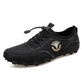 Novos Sapatos Casuais Masculinos 2026, Confortáveis e de Moda, Sapatos de Couro de Alta Qualidade, Sapatos de Condução Masculinos, Sapatos Planos Feitos à Mão, Tamanho 48