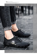 Novos Sapatos Casuais Masculinos 2026, Confortáveis e de Moda, Sapatos de Couro de Alta Qualidade, Sapatos de Condução Masculinos, Sapatos Planos Feitos à Mão, Tamanho 48