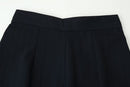 Calças Femininas Casuais Chiques de Perna Larga Vintage para Escritório com Cintura Alta, Bolsos e Pregas, Calças Longas Primavera Verão 2026 Estilo Streetwear