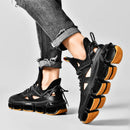 Tênis de corrida respirável de luxo masculino, Tênis Casual Masculino, Treinador de tênis, Mocassins Moda Corrida