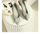 Sapatos Femininos de Bico Fino e Sola Baixa, Elegantes e Confortáveis, Estilo Coreano para Uso Diário na Primavera e Outono