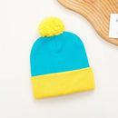 Gorro e luvas engraçados para cosplay de natal, 2 peças, chapéu de malha clássico quente unissex de inverno, Halloween, acessórios de fantasia de ano novo