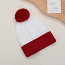 Gorro e luvas engraçados para cosplay de natal, 2 peças, chapéu de malha clássico quente unissex de inverno, Halloween, acessórios de fantasia de ano novo