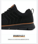 Tênis casual sapatos respirável masculino andando malha sola macia ao ar livre anti deslizamento viagem confortável tênis de corrida tenis masculino