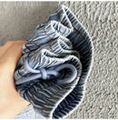 Coreano novo 2026 primavera outono perfuração quente jeans elásticos feminino solto de cintura alta haren denim calças femininas casuais jeans selvagens