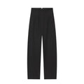 ETJ 2025 novo design de moda feminina corte tridimensional gola alta jaqueta de terno fino e calças casuais combinando