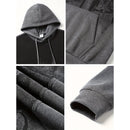 Conjunto masculino moletom com capuz moletom outono inverno masculino diário casual esportes jogger terno 2025 moda urbana hoodies roupas esportivas
