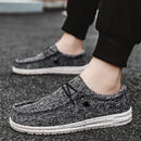 Marca masculina sapatos casuais moda denim sapatos de lona respirável andando sapatos planos ao ar livre tamanho grande luz sapatos masculinos mocassins