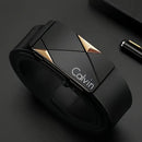 Stylish Men's PU Leather Belt - Fashion Belts for Daily Life, Leisure, Party, Festival, Work, and Business Automatic Buckle