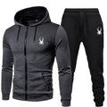 2026 popular two-piece men's sportswear jogging suit sportswear hooded sweatshirt zipper sweatshirt autumn and winter clothing