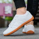 Tênis descalço minimalista masculino, ajuste largo, sola zero, relaxamento ideal, treinador cruzado masculino, sapatos descalços, caixa de dedo largo