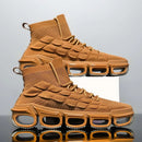 Tênis de corrida respirável de luxo masculino, Tênis Casual Masculino, Treinador de tênis, Mocassins Moda Corrida