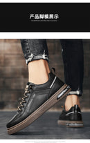 Sapatos casuais masculinos sem cadarço para todas as estações, novos, respiráveis, leves, com sola macia, para caminhada ao ar livre, sapatos brancos para estudantes.