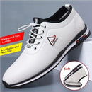 Sapatos Casuais Masculinos Confortáveis e Respiráveis, Sola Macia, Ultra-Couro, Novo Estilo Primavera 2026, Bico Redondo, Salto Baixo